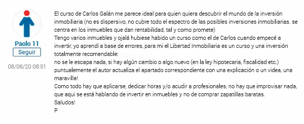 Testimonio alumno de Libertad Inmobiliaria
